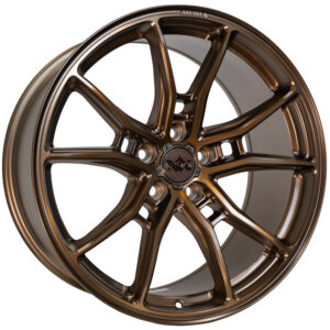Anovia AN-10 18x8.5 5x112 - Bronze Machined Face Bronze Tint