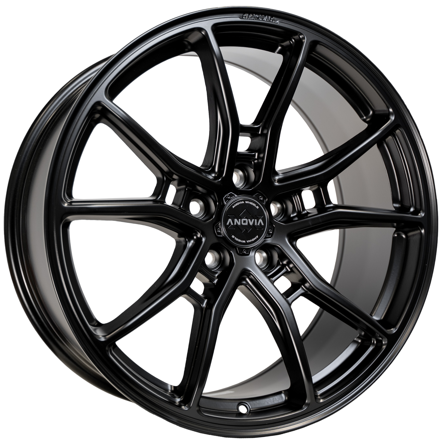 Anovia AN-10 19x8.5 5x112 - Satin Black