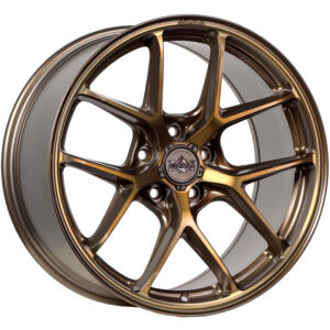 Anovia AN-12 18x9.5 5x114.3 - Bronze Machined Face Bronze Tint