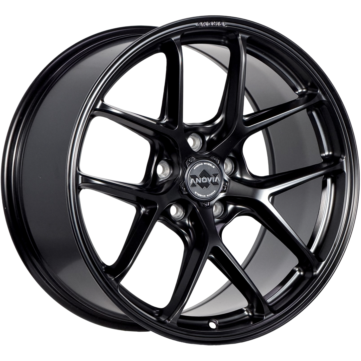Anovia AN-12 18x8.5 5x112 - Satin Black