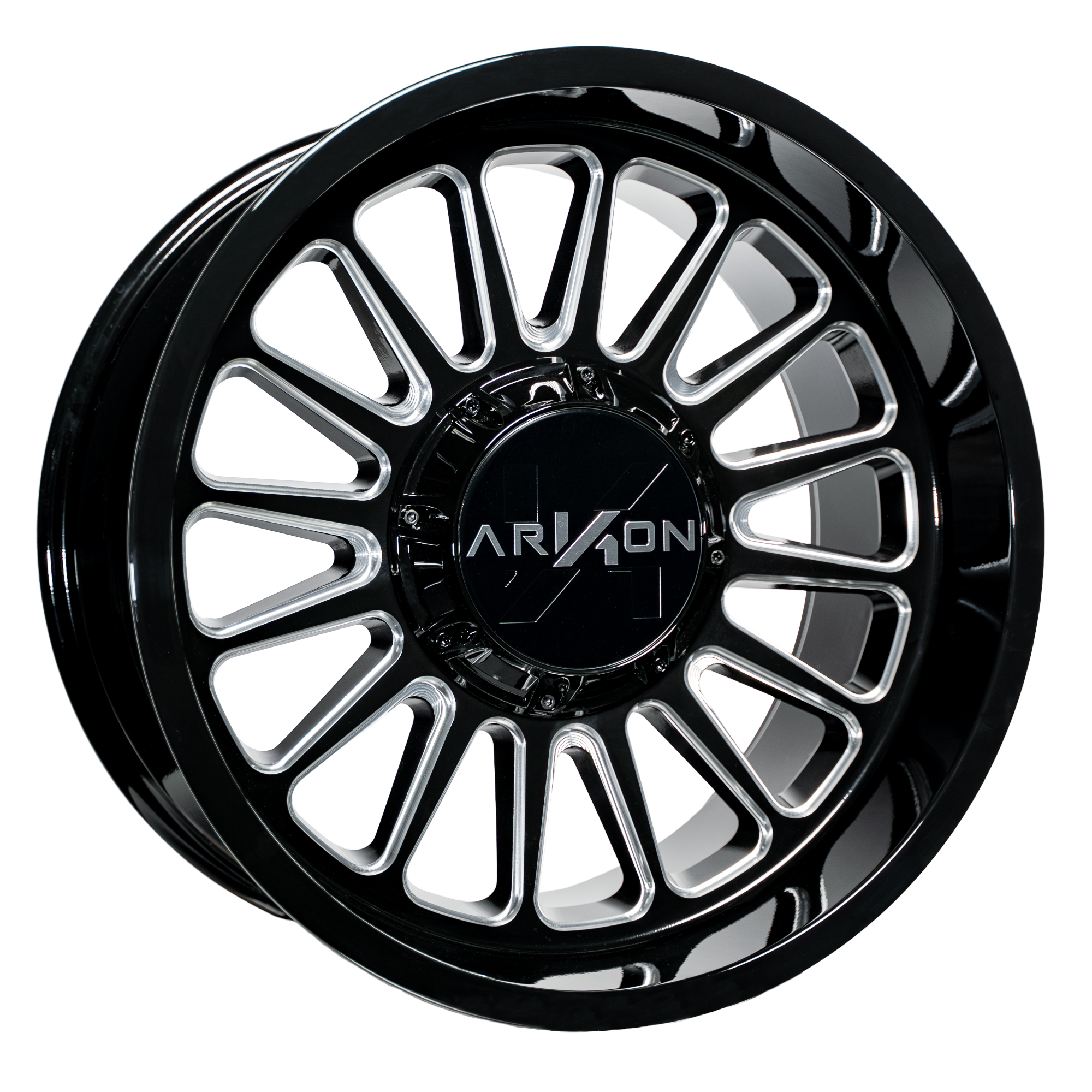 Arkon Offroad Aramis 20x10 8x170 - Gloss Black w/ Milled Edges
