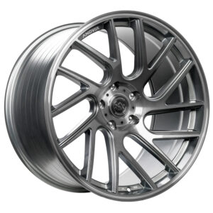 Anovia Elder -NEW 18x8.5 5x100 - Brushed Gunmetal (Left)