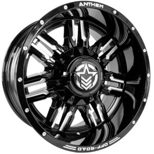 Anthem Offroad Equalizer 18x10 5x150 / 5x5.5 - Gloss Black w/ Milled Edges