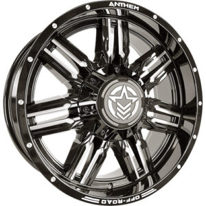 Anthem Offroad Equalizer 20x9 6x135 / 6x5.5 - Gloss Black w/ Milled Edges