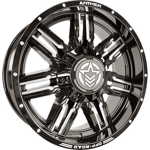 Anthem Offroad Equalizer 20x9 6x135 / 6x5.5 - Gloss Black w/ Milled Edges