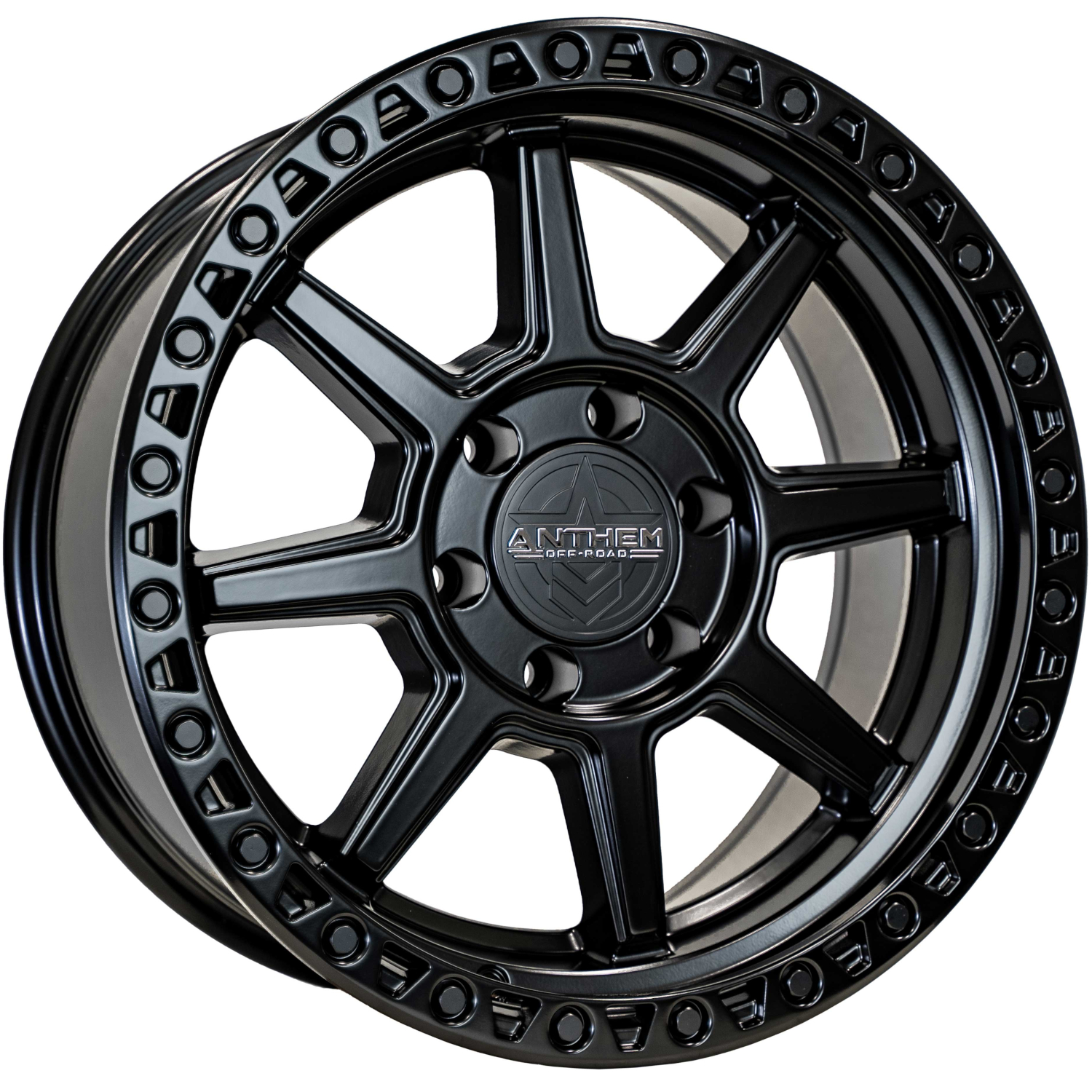 Anthem Offroad Helo 18x9 6x135 - Satin Black