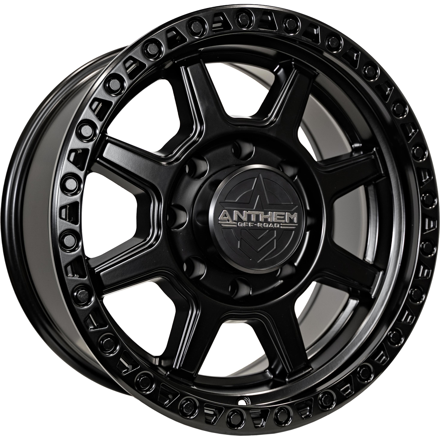 Anthem Offroad Helo 18x9 8x6.5 - Satin Black