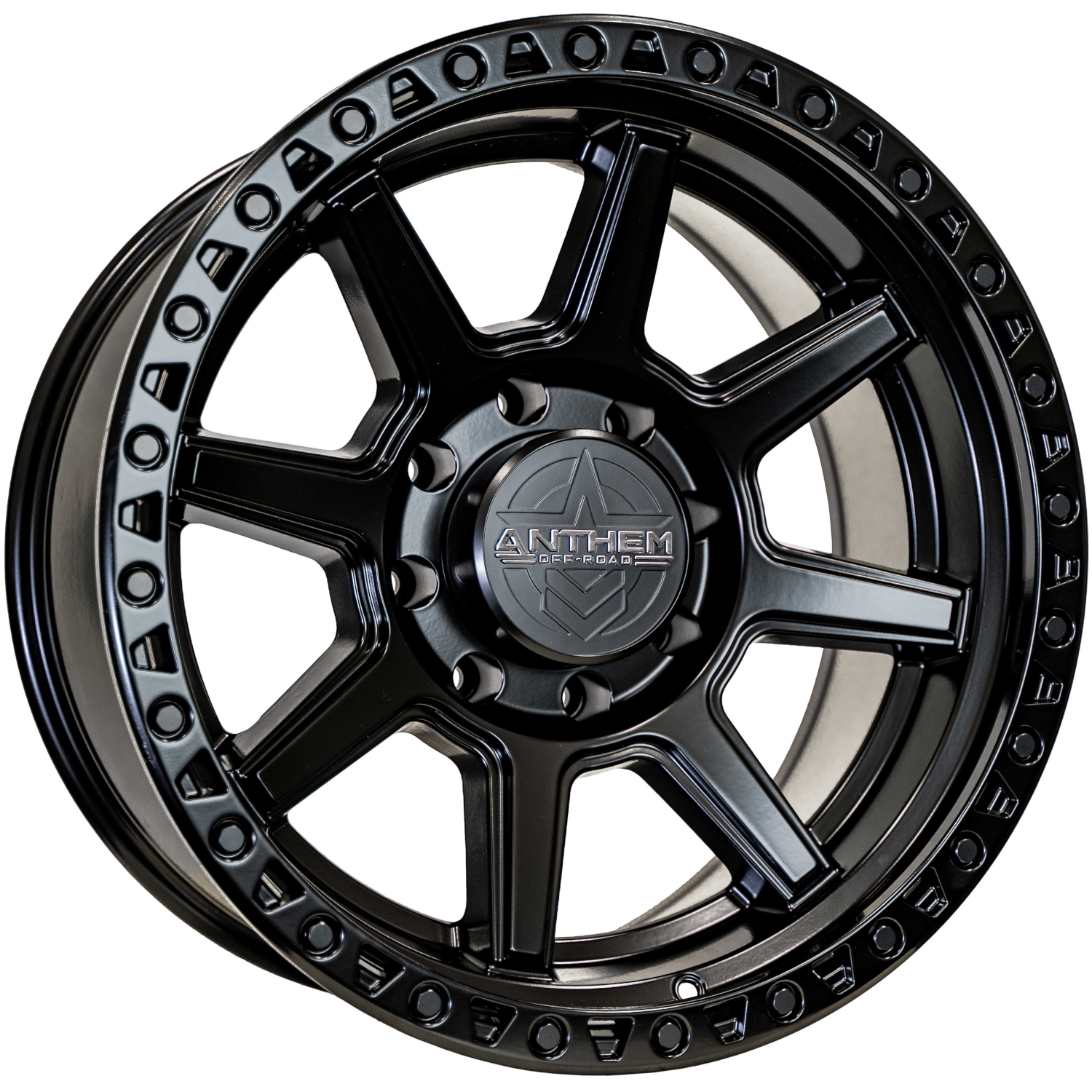 Anthem Offroad Helo 20x10 8x170 - Satin Black