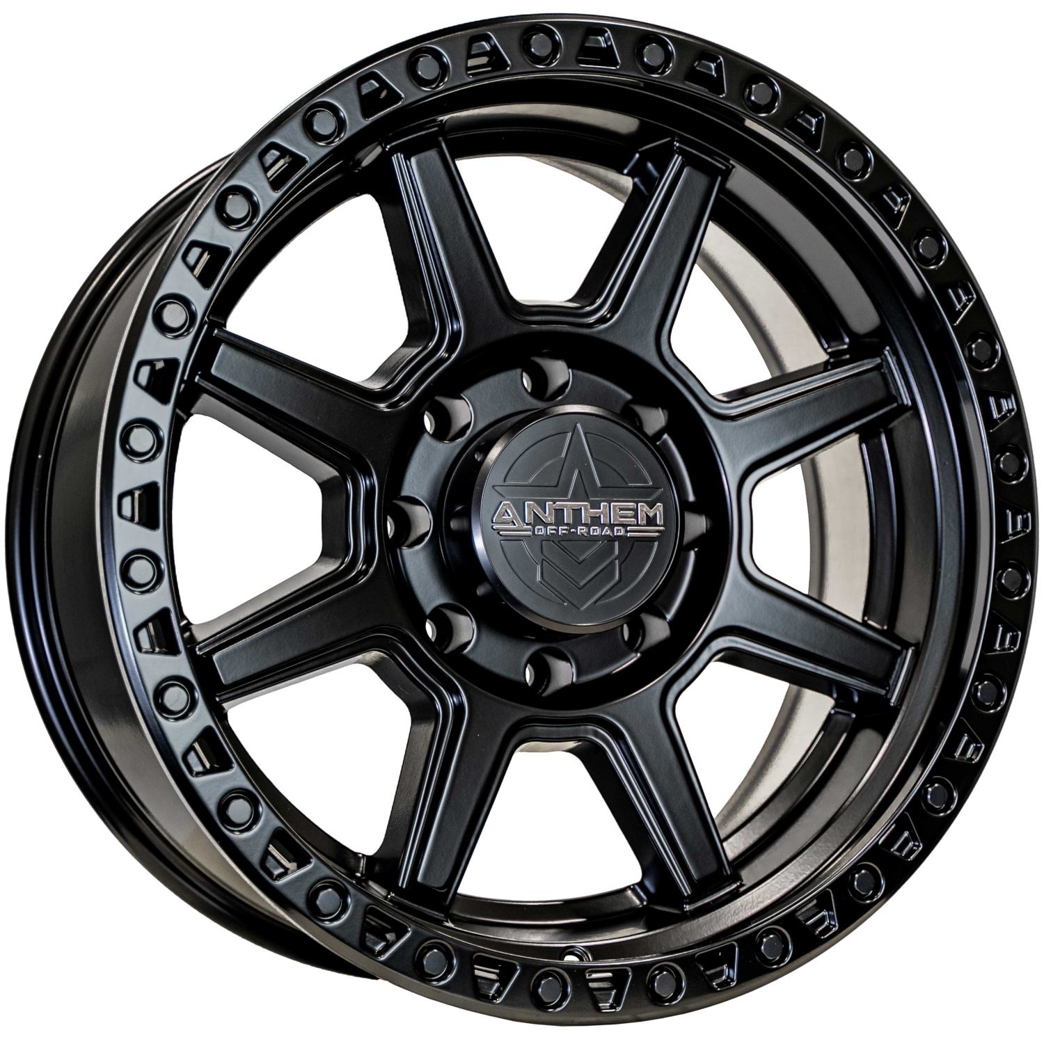 Anthem Offroad Helo 20x9 8x170 - Satin Black