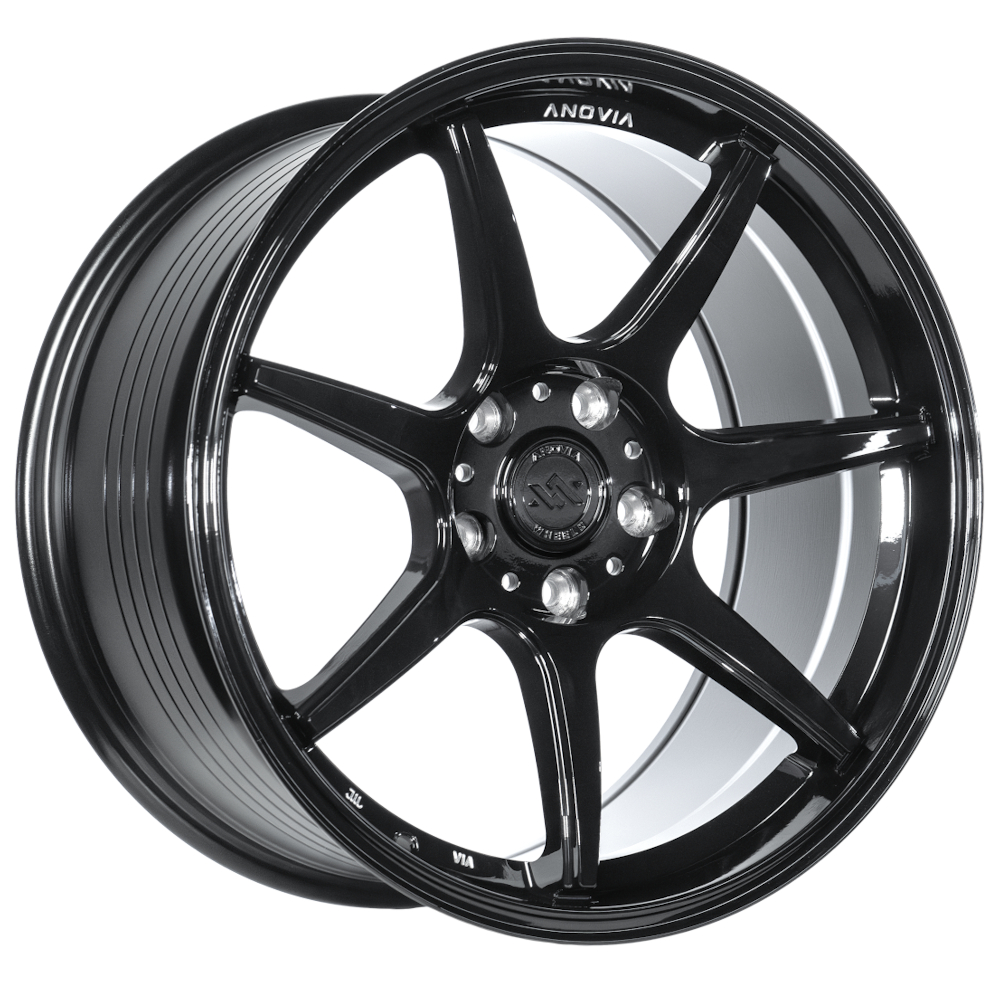 Anovia Kano 17x8 5x100 - Gloss Black