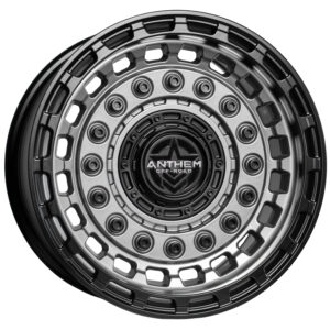 Anthem Offroad Mercenary 17x9 5x5 - Gunmetal w/ Matte Black Accents