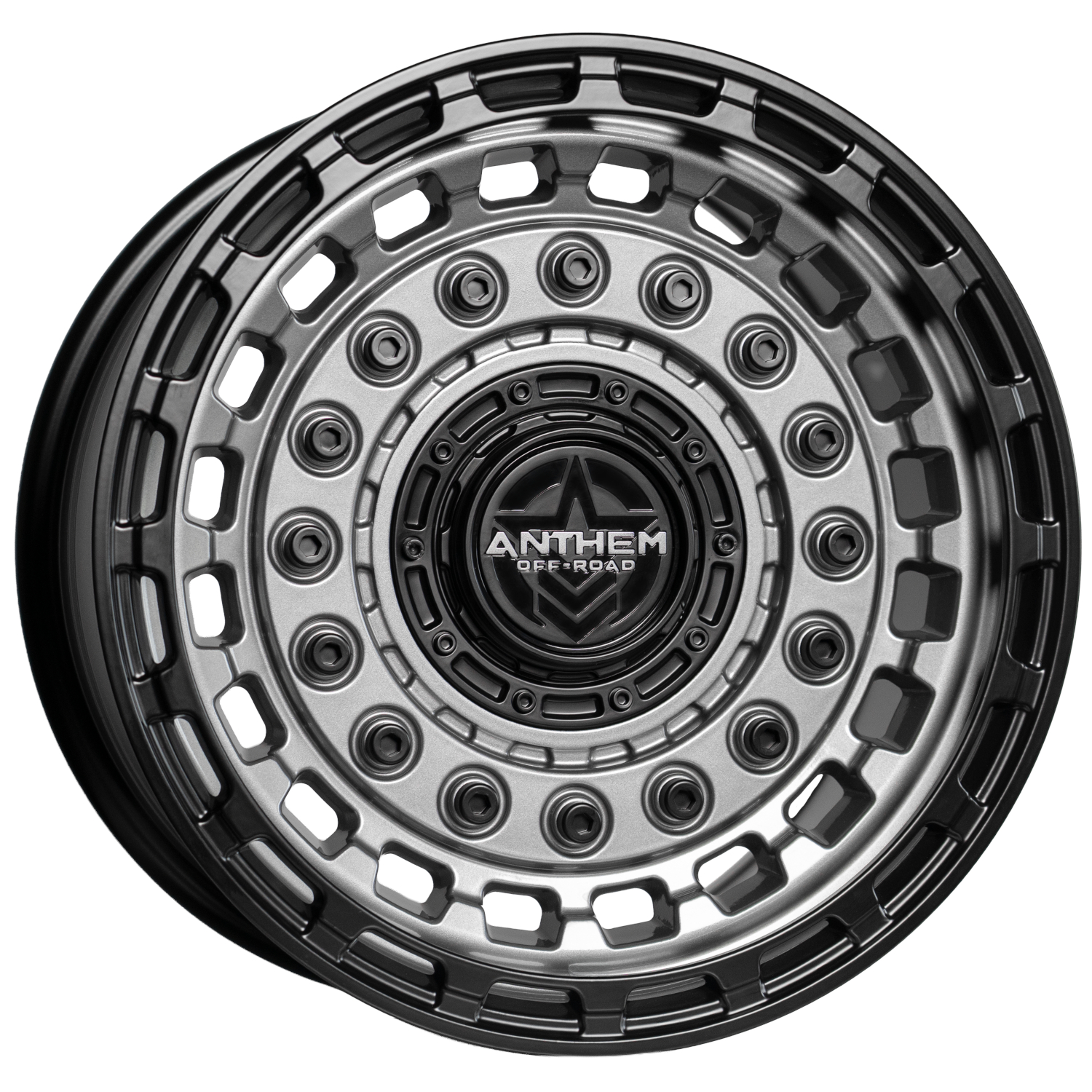 Anthem Offroad Mercenary 17x9 5x5 / 5x5.5 - Gunmetal w/ Matte Black Accents