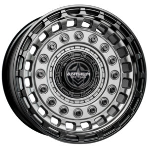 Anthem Offroad Mercenary 18x9 5x5 / 5x5.5 - Gunmetal w/ Matte Black Accents