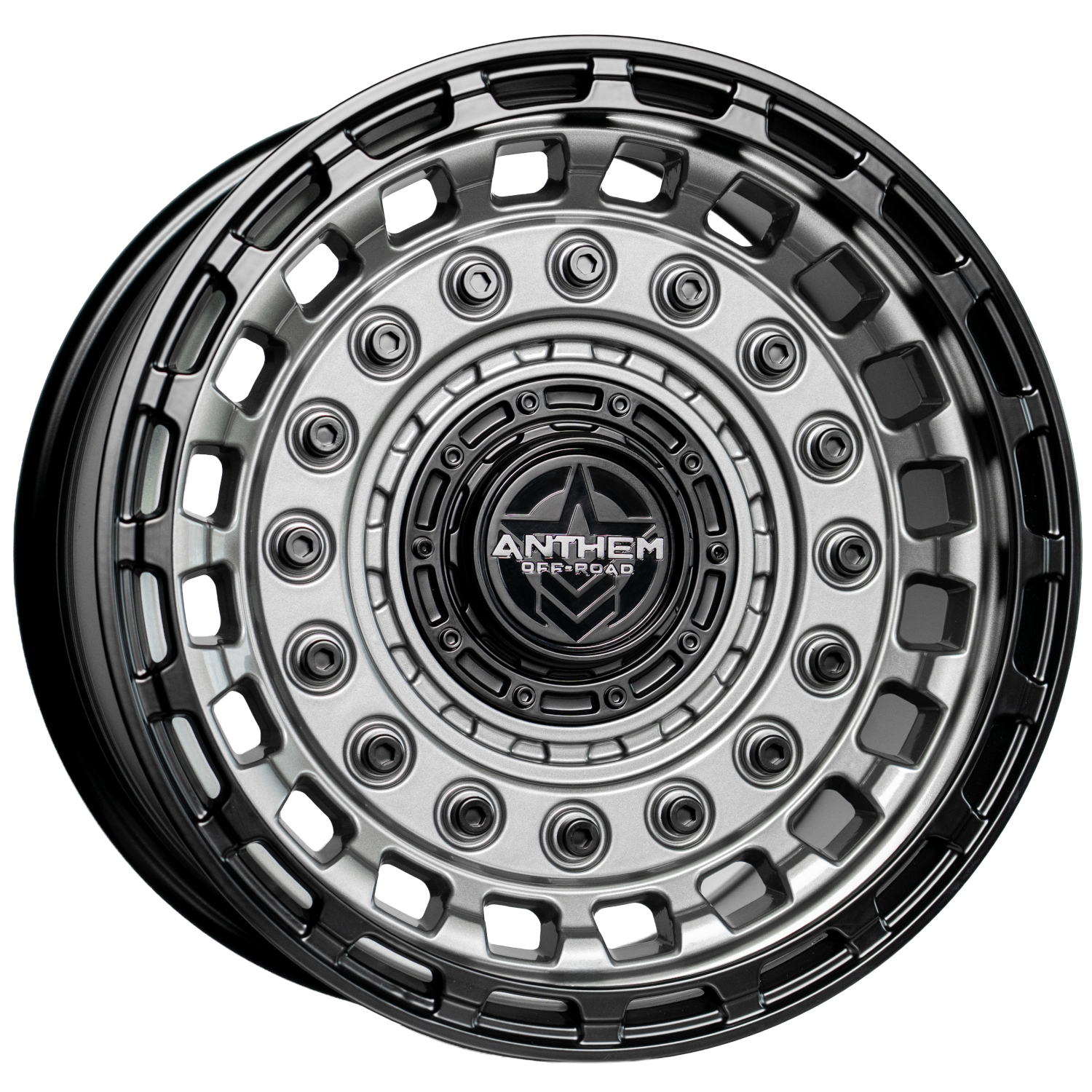 Anthem Offroad Mercenary 18x9 5x5 / 5x5.5 - Gunmetal w/ Matte Black Accents