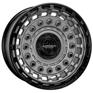 Anthem Offroad Mercenary 20x10 5x5 - Gunmetal w/ Matte Black Accents