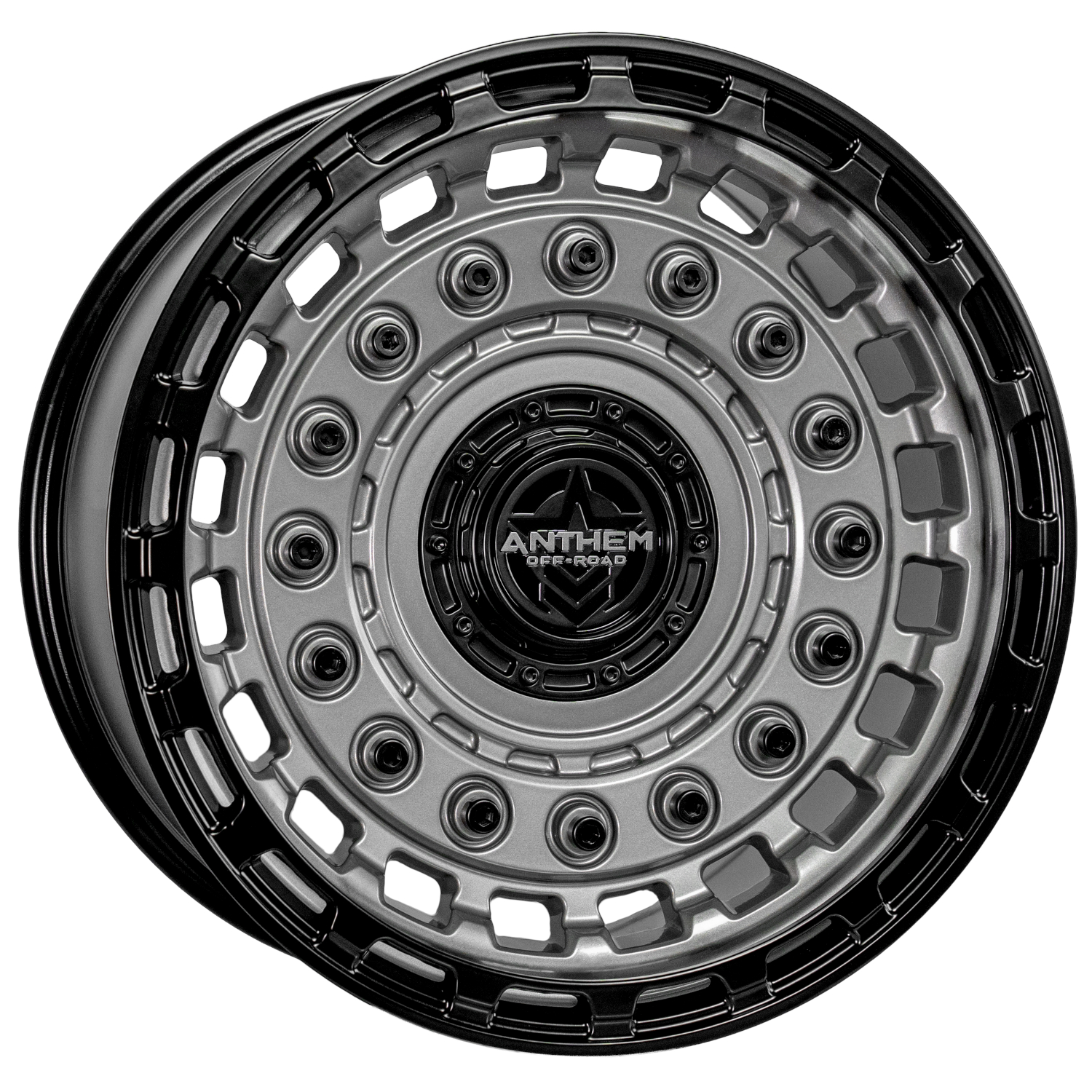 Anthem Offroad Mercenary 20x9 5x5 / 5x5.5 - Gunmetal w/ Matte Black Accents