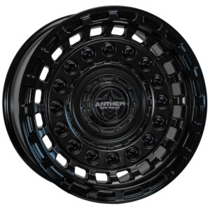 Anthem Offroad Mercenary 20x9 5x5 - Satin Black w/ Gloss Black Accents
