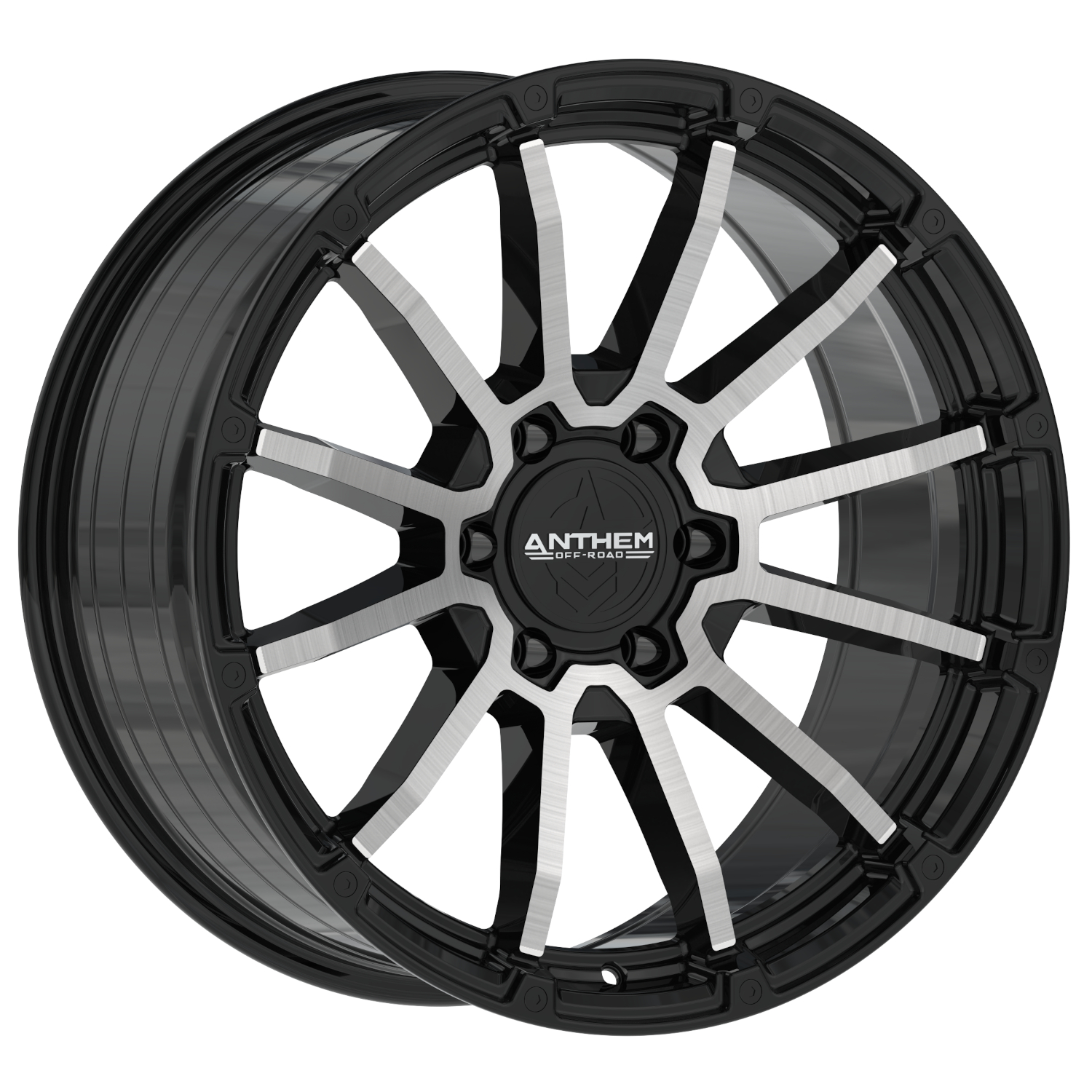Anthem Offroad Raider 20x9 6x135 - Satin Black w/ Machined Face