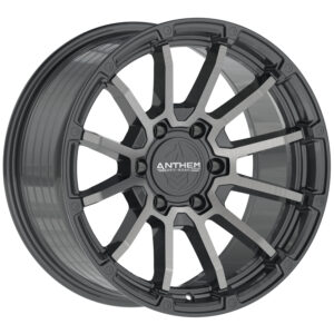 Anthem Offroad Raider 18x9 6x135 - Satin Gunmetal w/ Machined Face