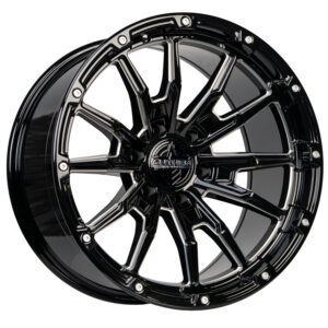 Anthem Offroad Talon 20x10 6x135 - Gloss Black w/ Milled Edges