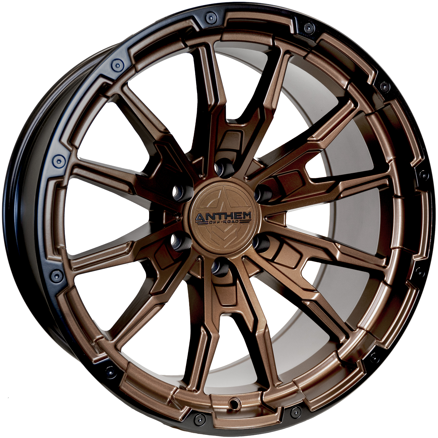 Anthem Offroad Talon 18x9 6x135 - Matte Bronze w/ Satin Black Lip