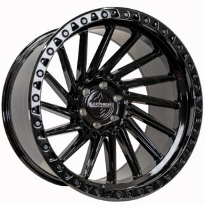 Anthem Offroad Turbine 22x12 6x5.5 - Gloss Black