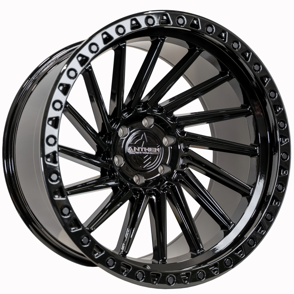 Anthem Offroad Turbine 22x12 6x5.5 - Gloss Black